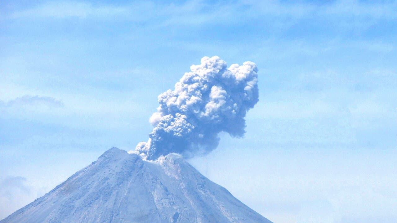 Volcán de Fuego y Nevado de Colima, foto 2