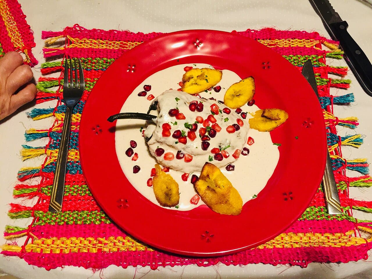 Chiles en nogada