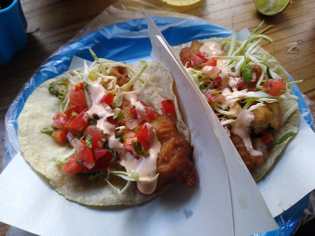 Tacos de pescado